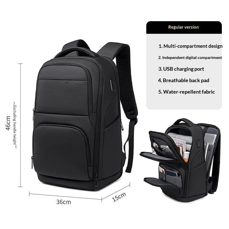 Unisex Business Commuter Backpack For Middle School Students And Laptop Users Raven’s Echo Hoodie