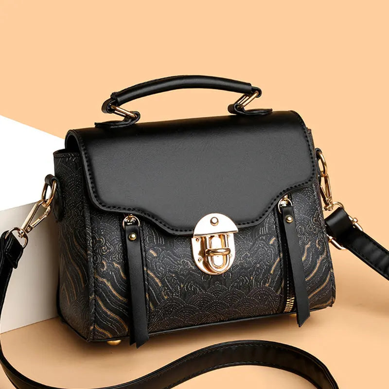 Womens Handbag Shoulder And Crossbody Bag Raven’s Echo Hoodie