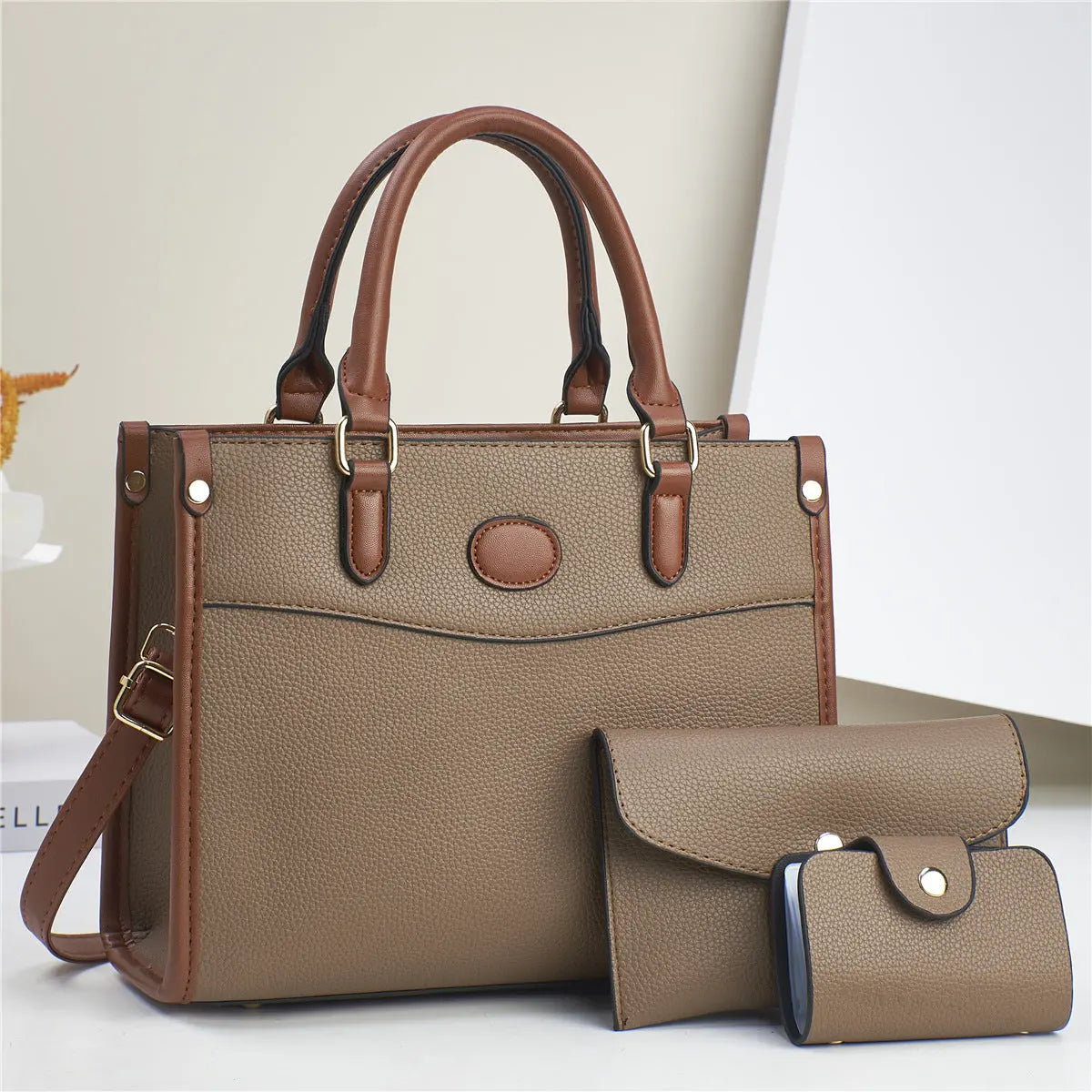 Stylish Three-Piece Shoulder Bag Set For Women Mother-and-Child Bags Raven’s Echo Hoodie