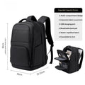 Unisex Business Commuter Backpack For Middle School Students And Laptop Users Raven’s Echo Hoodie