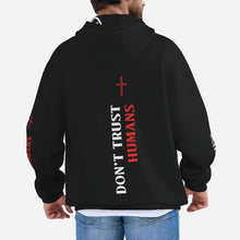 Load image into Gallery viewer, Grey men&#39;s premium crow hoodie - cotton blend for comfort
