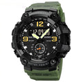 Multifunctional Dual-Movement Sports Electronic Watch For Men Raven’s Echo Hoodie