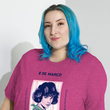 Load image into Gallery viewer, Women&#39;s Day Purple Tee: Symbol of Strength and Solidarity
