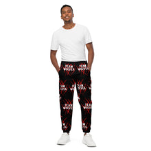 Load image into Gallery viewer, &quot;Roam Free in Team Wolves Black Pants: Stylish and Comfortable&quot;
